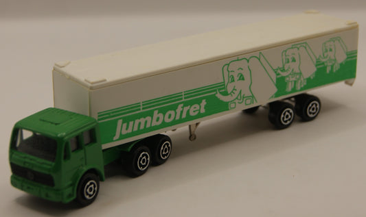 Majorette Jumbofret Elefanten Sattelzug 1:100 Made in France Vintage LKW