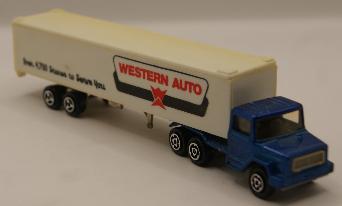 Majorette Western Auto Sattelzug Hauber 1:100 Made in France Vintage Promo LKW