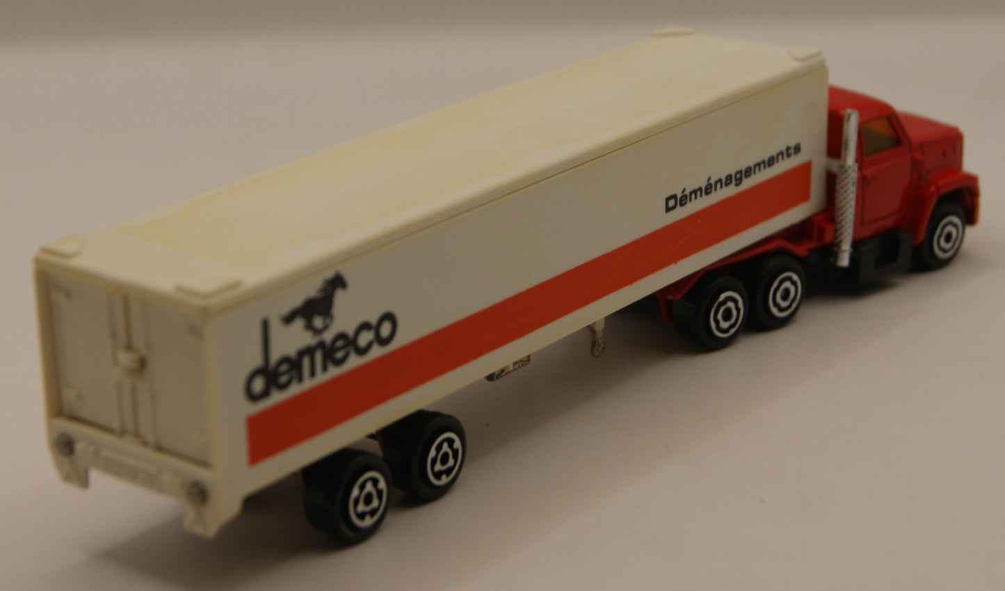 Majorette Demeco Déménagements Sattelzug 1:100 Made in France Vintage Hauber LKW