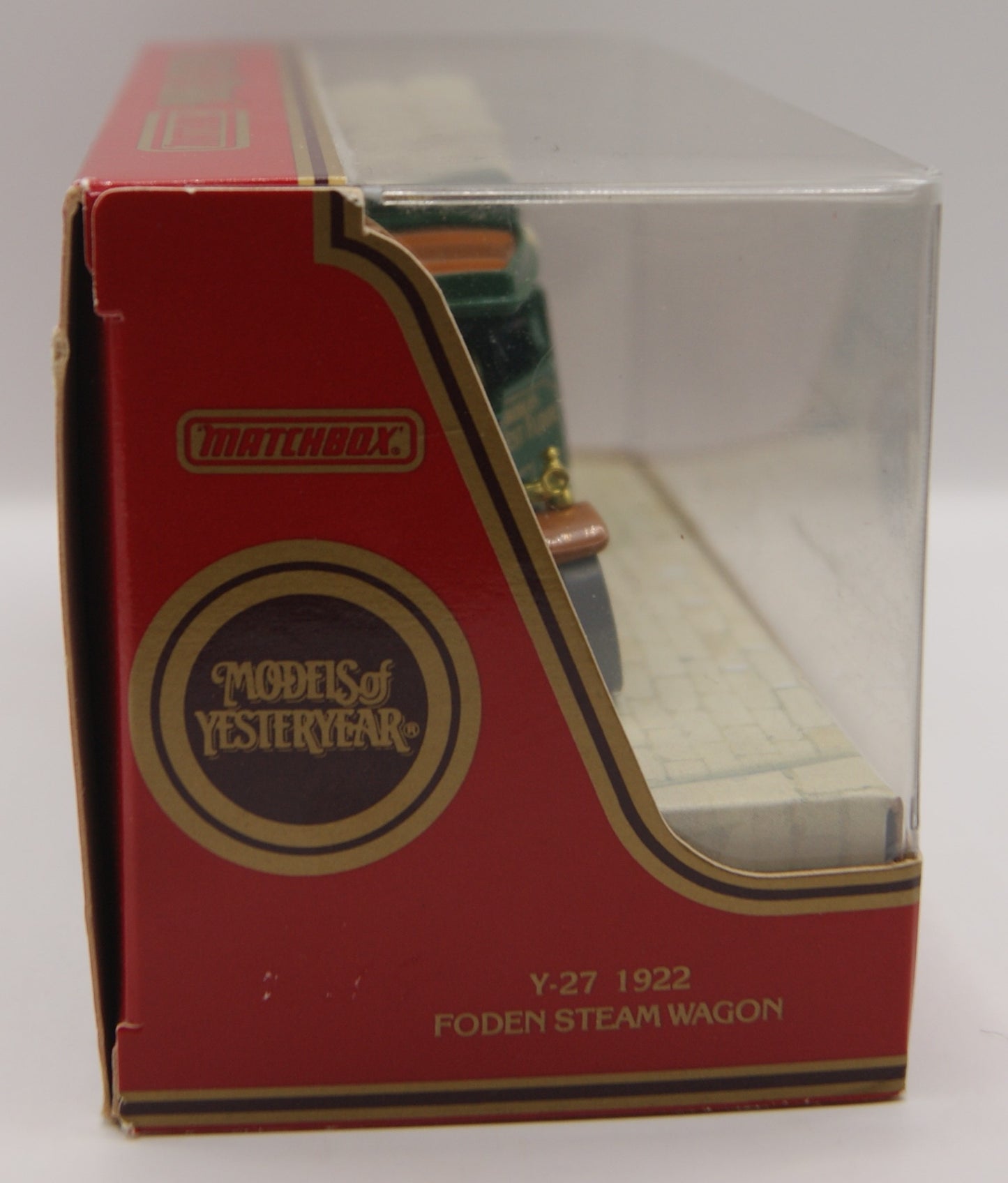 Matchbox Models of Yesteryear Y-27 1922 Foden Steam Wagon Joseph Rank Ltd. OVP 1:72