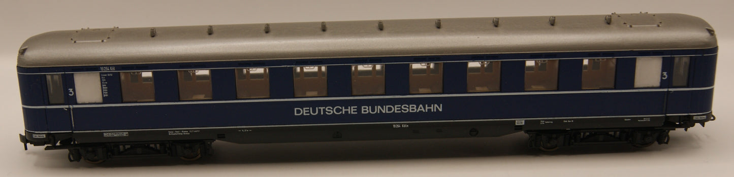 Liliput 833 05 1 DB Schürzenwagen C4üe 3. Klasse blau – H0 1:87 – mit OVP