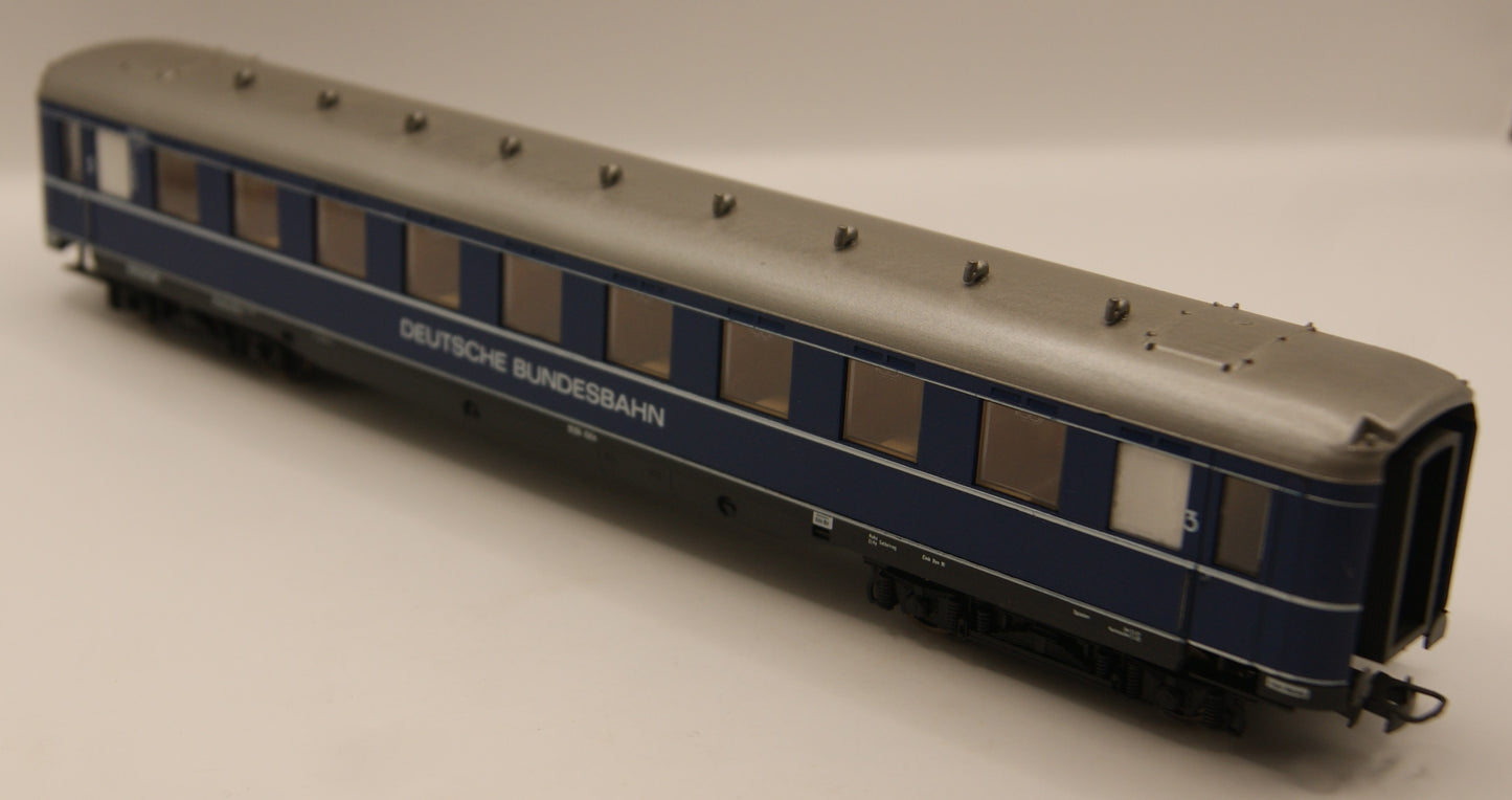 Liliput 833 05 1 DB Schürzenwagen C4üe 3. Klasse blau – H0 1:87 – mit OVP