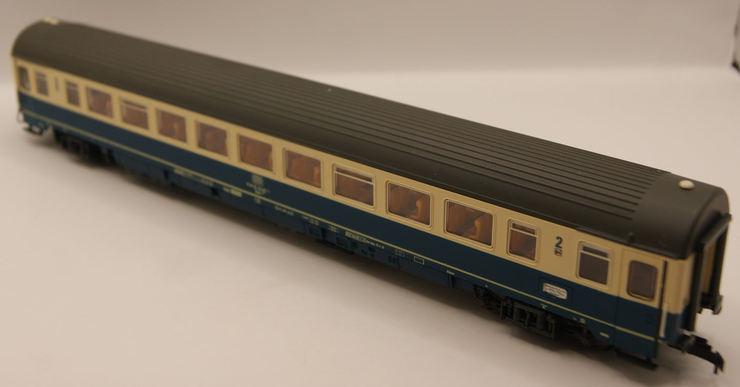 Roco Bpmz 291 DB 2. Klasse ozeanblau/elfenbein H0 1:87 – Betriebsnr. 61 80 20-94 012-7 – falsche OVP 44303