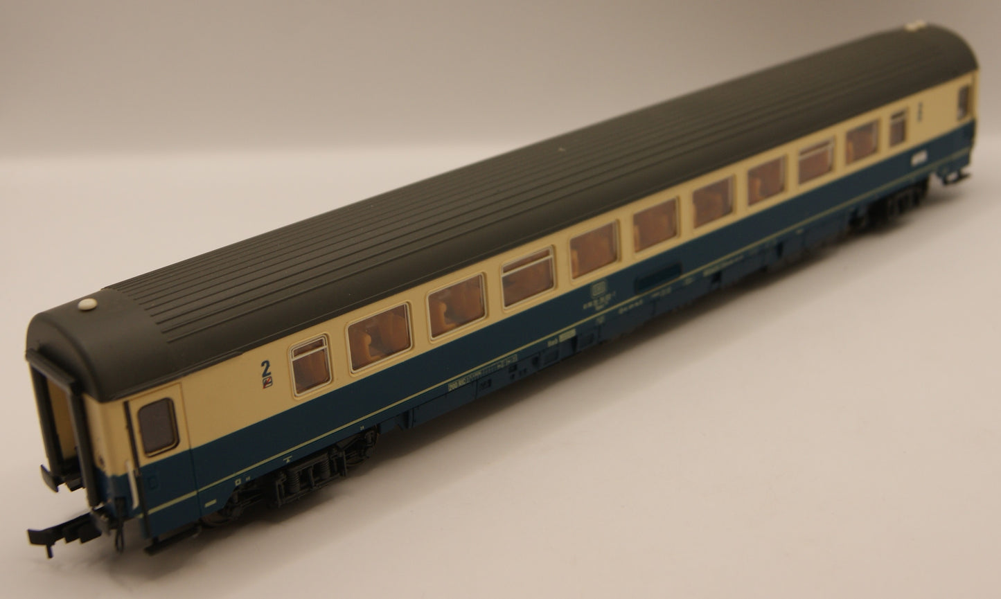 Roco Bpmz 291 DB 2. Klasse ozeanblau/elfenbein H0 1:87 – Betriebsnr. 61 80 20-94 012-7 – falsche OVP 44303