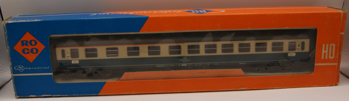 Roco 4288 / 44437 DB ABüm 225 Schnellzugwagen 1./2. Klasse ozeanblau/elfenbein H0 – mit OVP