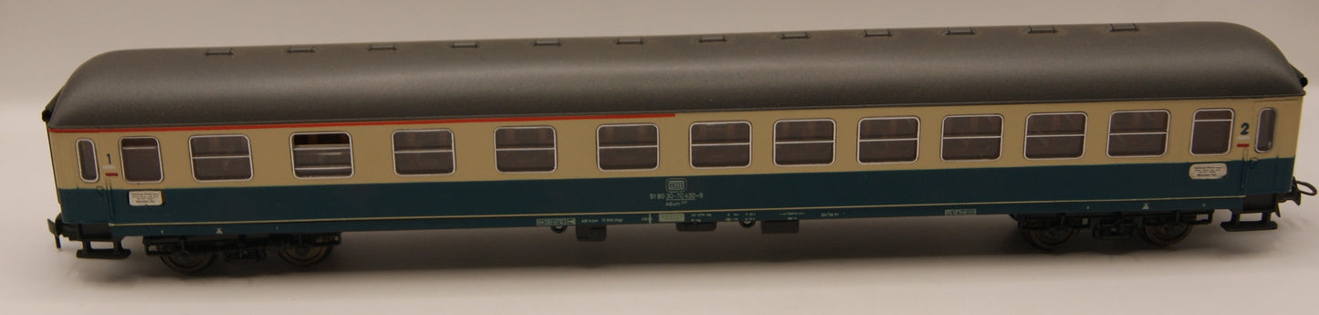 Roco 4288 / 44437 DB ABüm 225 Schnellzugwagen 1./2. Klasse ozeanblau/elfenbein H0 – mit OVP