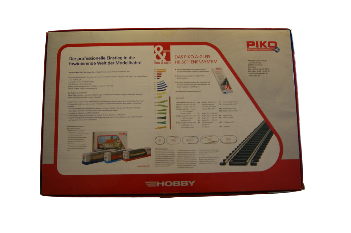 PIKO 57194 H0 Start-Set ICE 3 DB 4-teilig komplett geprüft A-Gleis Trafo OVP