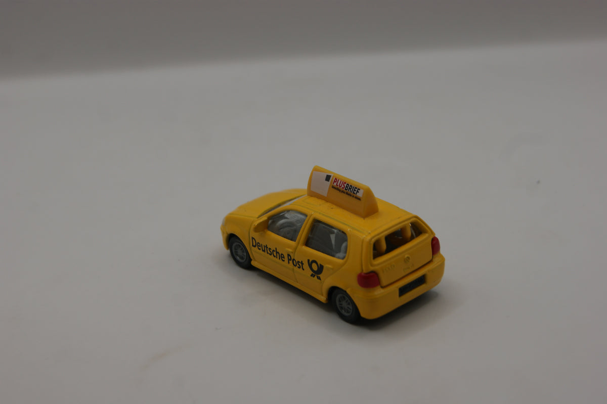 Siku 1370 VW Polo 6N2 Deutsche Post Plusbrief gelb ca. 1:55