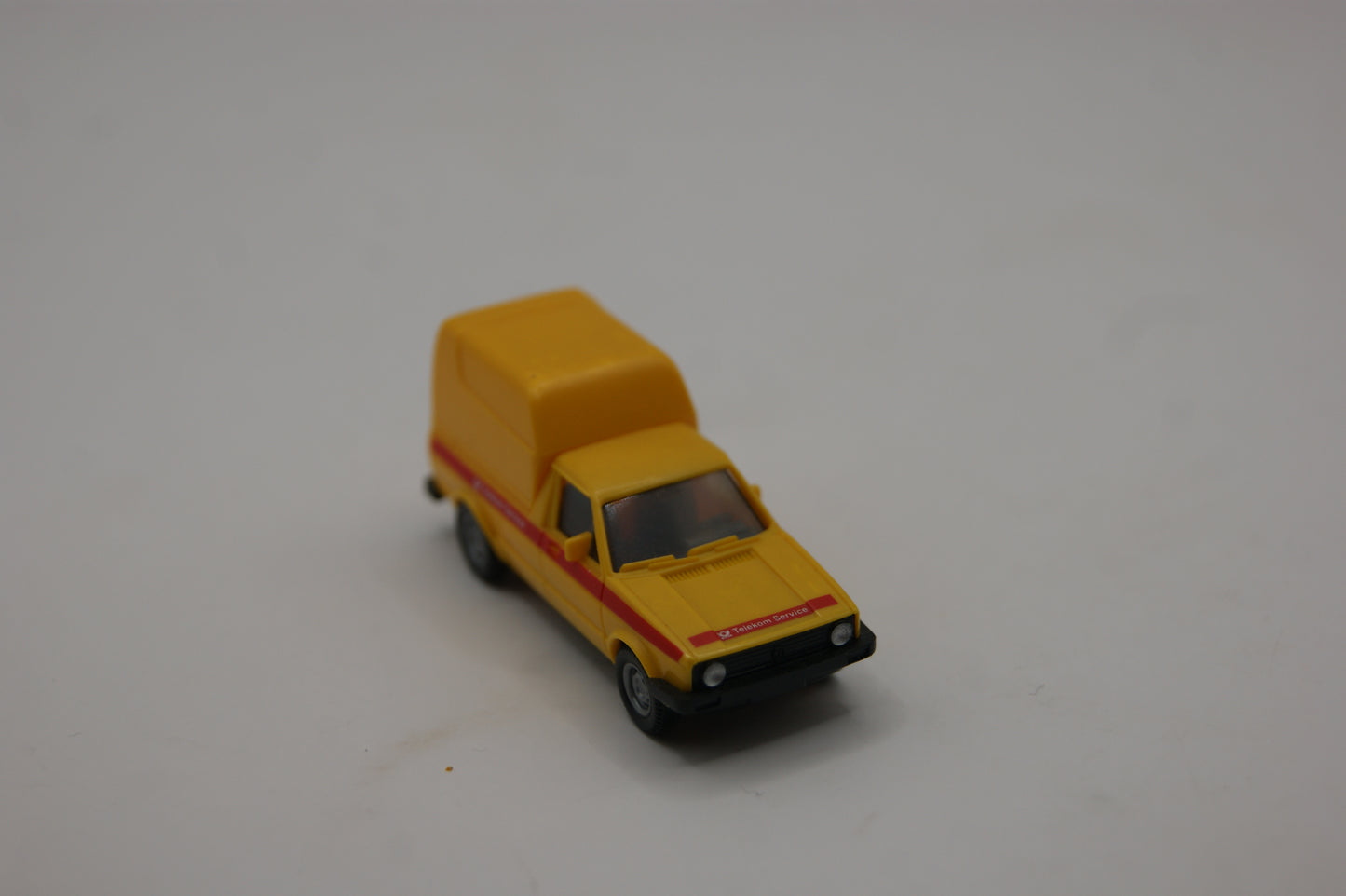 Wiking VW Caddy I Telekom Service Deutsche Post gelb H0 1:87 Sondermodell
