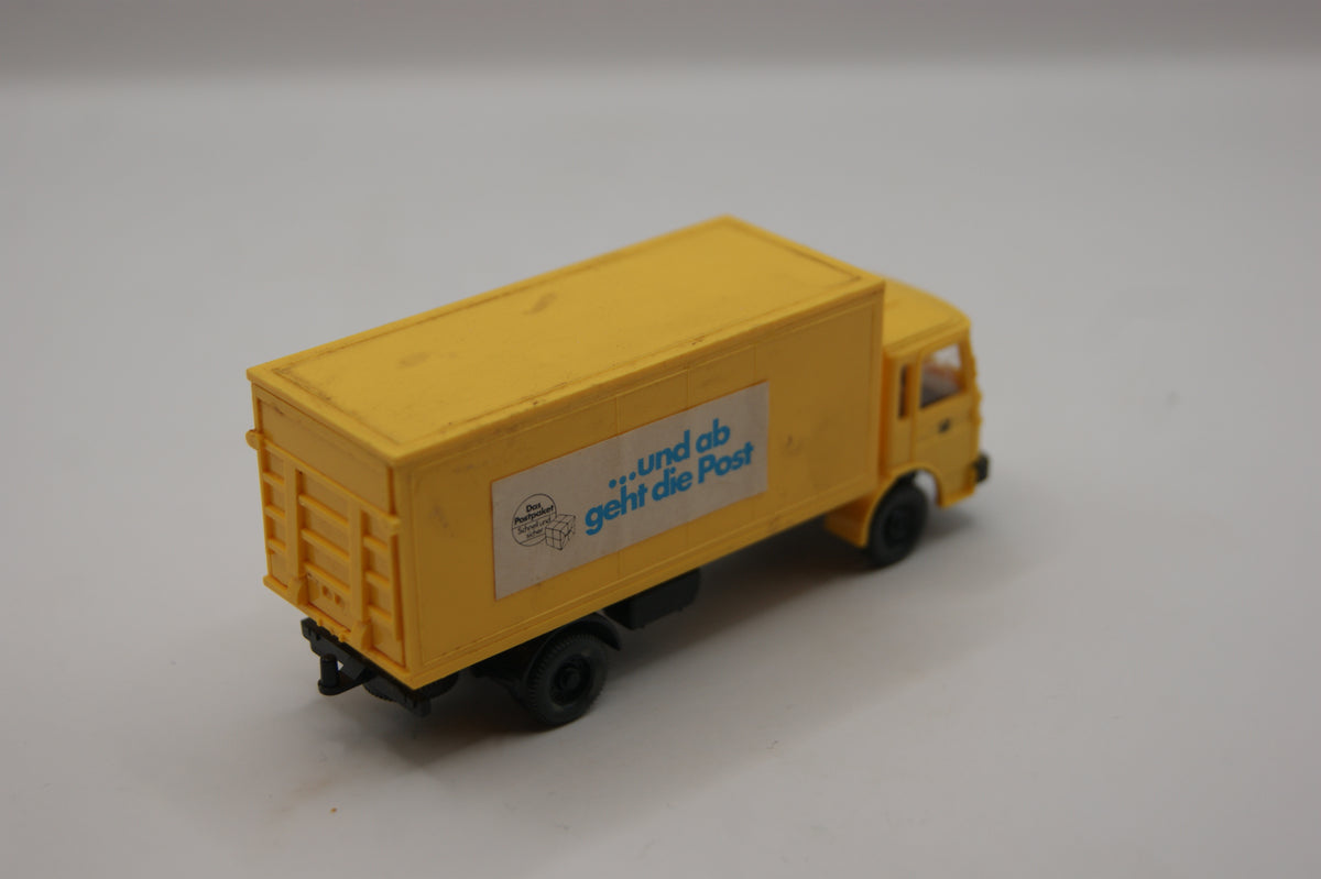 Wiking 55201 Mercedes-Benz 814 Koffer-LKW Deutsche Bundespost „…und ab geht die Post“ H0 1:87