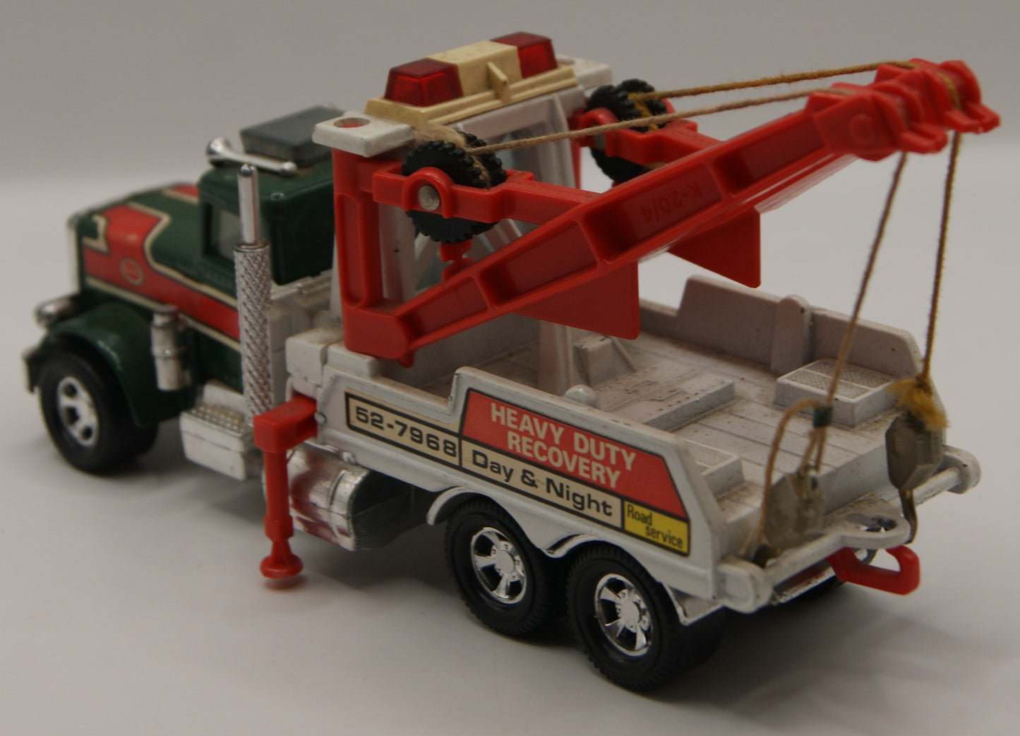 Matchbox Super Kings K-20 Peterbilt Wrecker Heavy Duty Recovery grün/weiß Vintage Lesney England