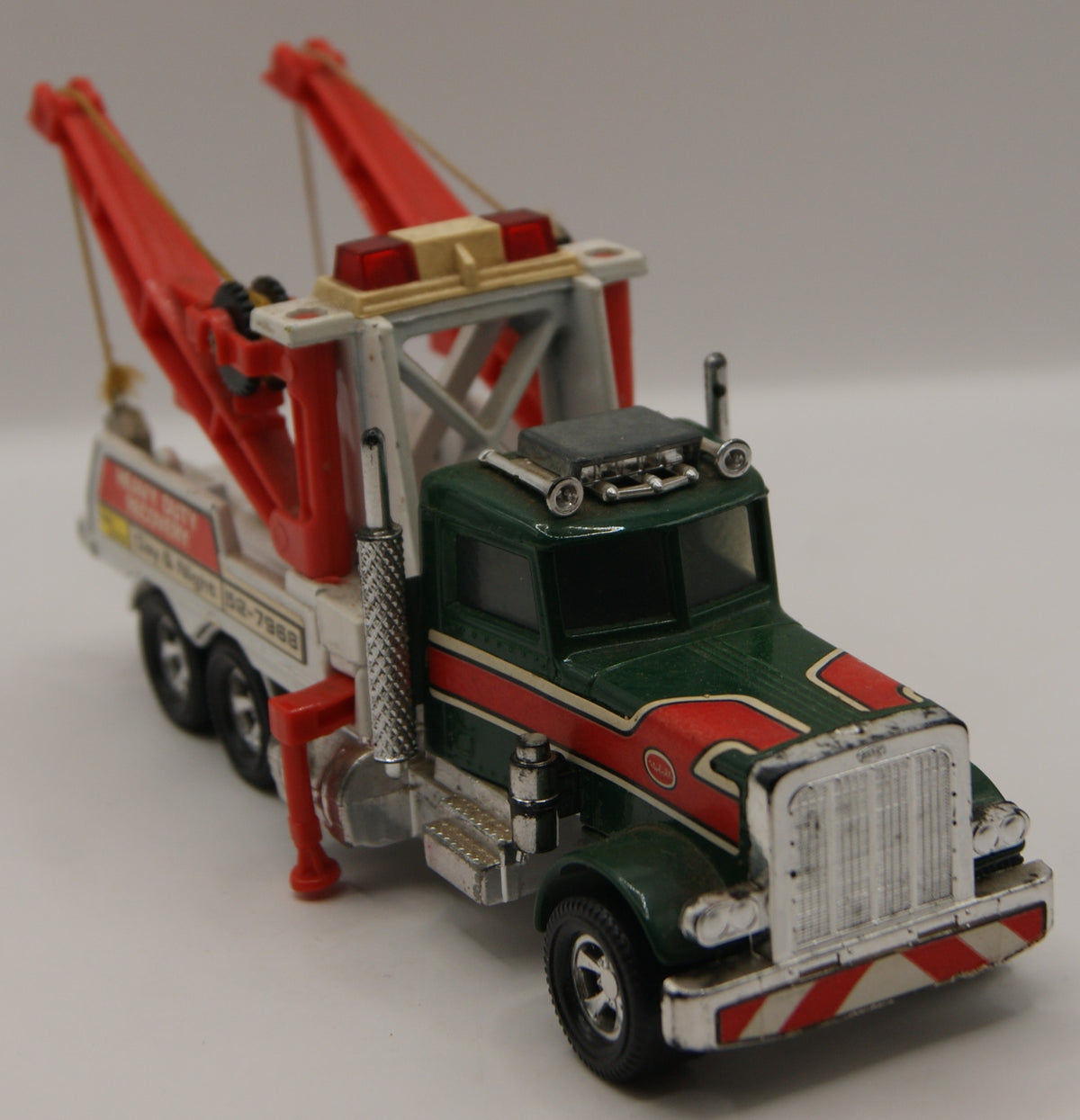 Matchbox Super Kings K-20 Peterbilt Wrecker Heavy Duty Recovery grün/weiß Vintage Lesney England
