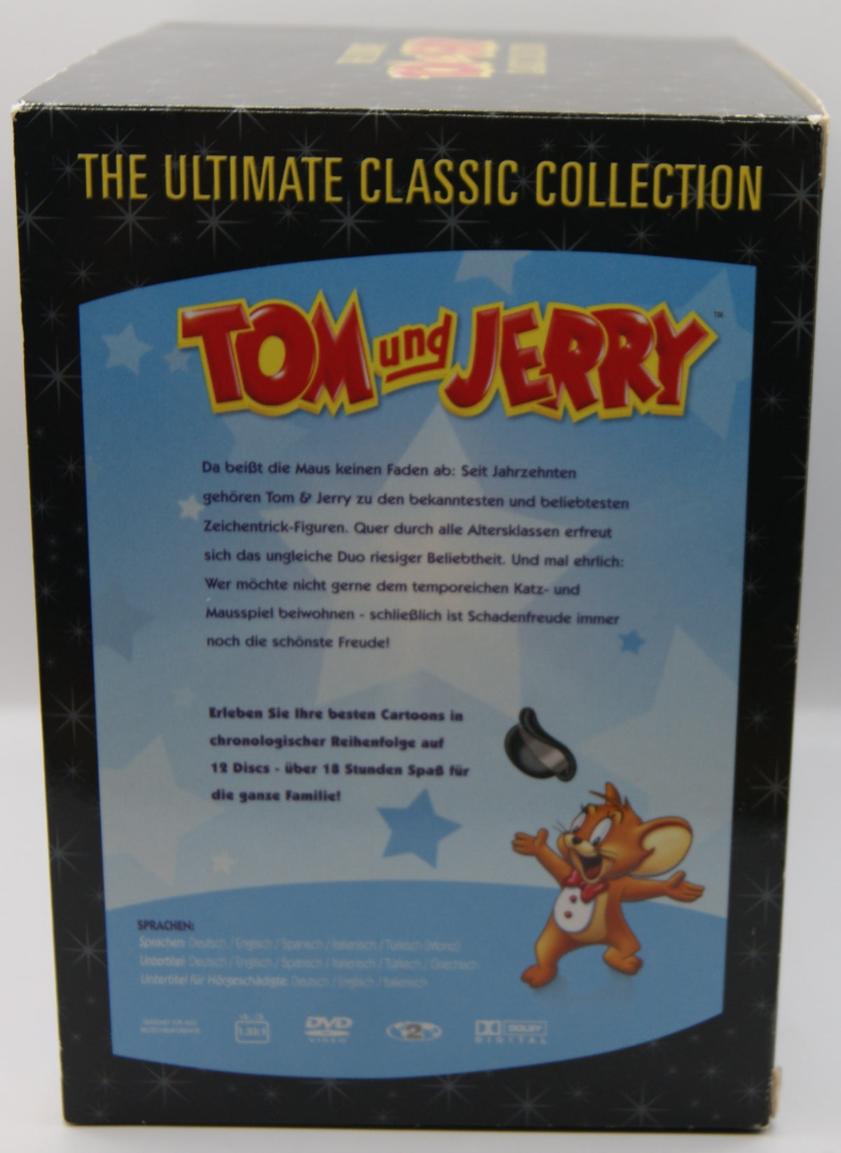 Tom und Jerry – The Ultimate Classic Collection – 12 DVDs – Warner Bros. – Komplett im Schuber