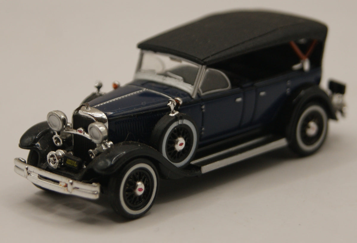 Ricko by Busch 38881 Lincoln Model K Convertible Sedan 1931 dunkelblau Verdeck H0 1:87