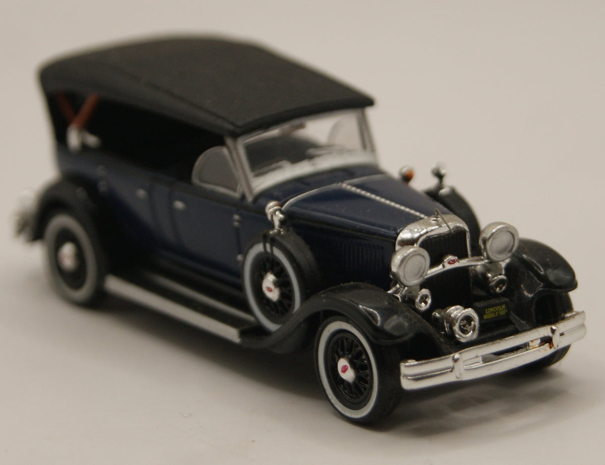 Ricko by Busch 38881 Lincoln Model K Convertible Sedan 1931 dunkelblau Verdeck H0 1:87