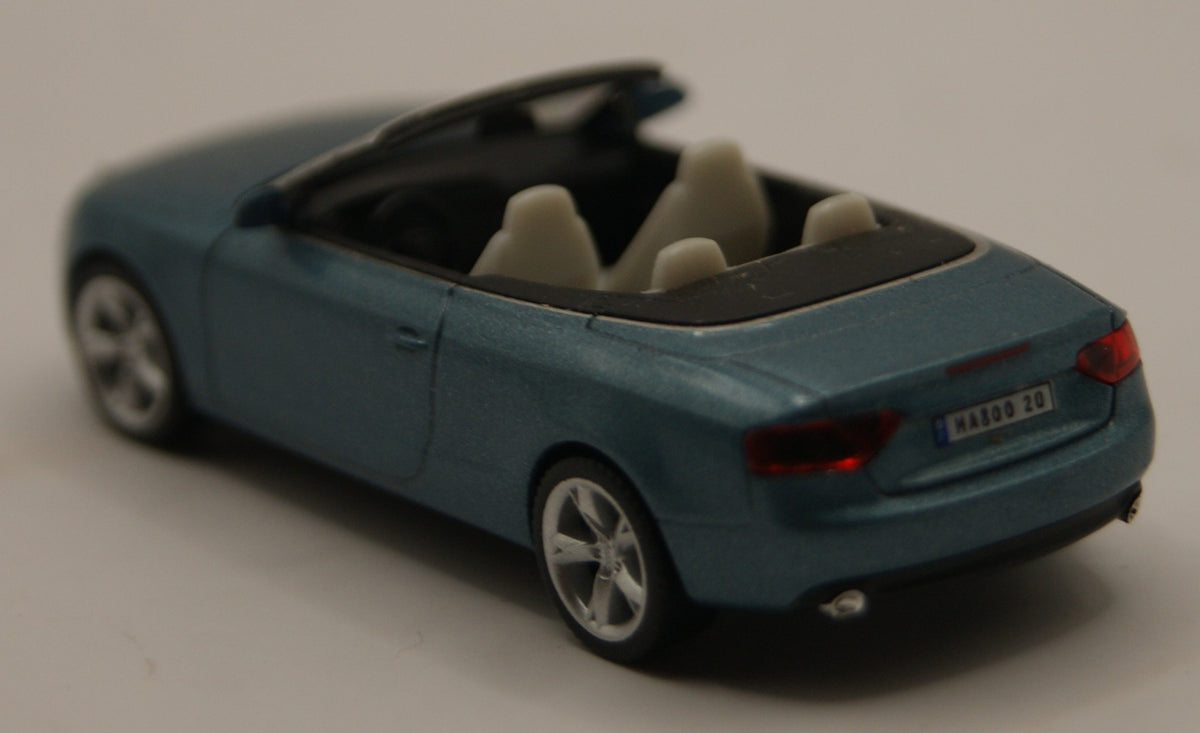 Herpa 034173 Audi A5 Cabrio topasblau perleffekt metallic H0 1:87