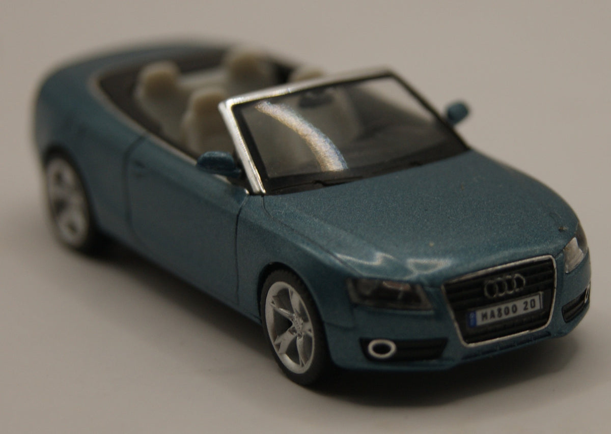 Herpa 034173 Audi A5 Cabrio topasblau perleffekt metallic H0 1:87