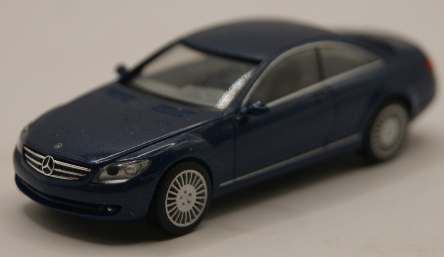 Herpa 033664 Mercedes-Benz CL-Klasse Coupé dunkelblau metallic H0 1:87