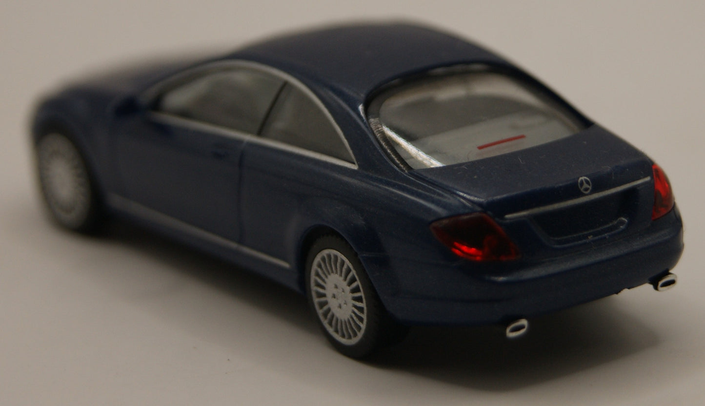 Herpa 033664 Mercedes-Benz CL-Klasse Coupé dunkelblau metallic H0 1:87