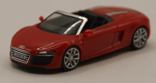 Herpa 028271 Audi R8 Spyder V10 Facelift brillantrot H0 1:87