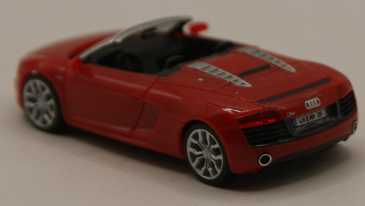 Herpa 028271 Audi R8 Spyder V10 Facelift brillantrot H0 1:87