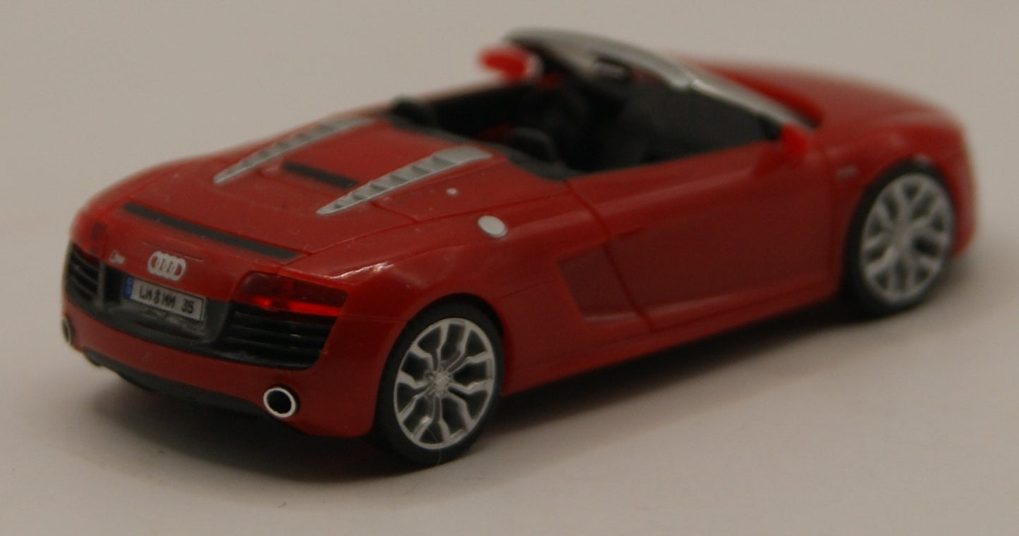 Herpa 028271 Audi R8 Spyder V10 Facelift brillantrot H0 1:87