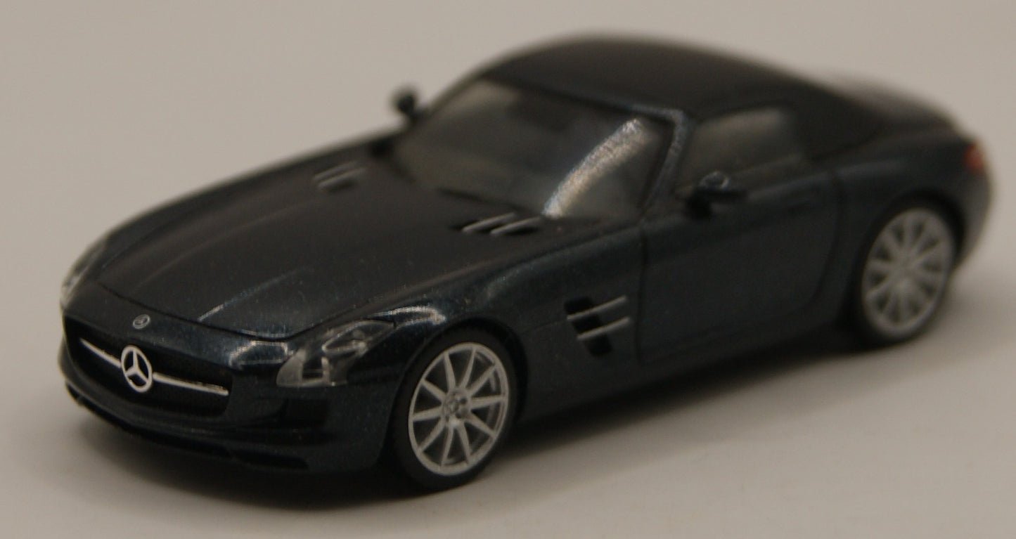 Herpa 024419 Mercedes-Benz SLS AMG Coupé schwarz H0 1:87