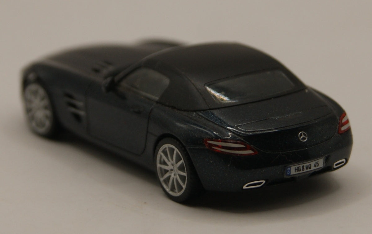 Herpa 024419 Mercedes-Benz SLS AMG Coupé schwarz H0 1:87