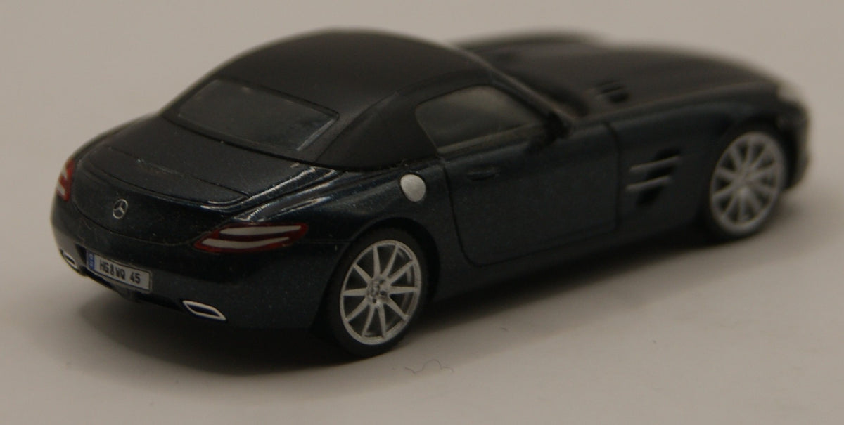 Herpa 024419 Mercedes-Benz SLS AMG Coupé schwarz H0 1:87