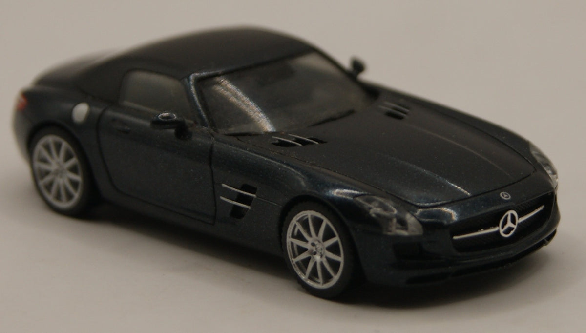 Herpa 024419 Mercedes-Benz SLS AMG Coupé schwarz H0 1:87