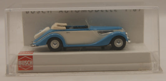 Busch 40201 BMW 327 Cabriolet 1938 Blau/Weiß 1:87 H0 OVP