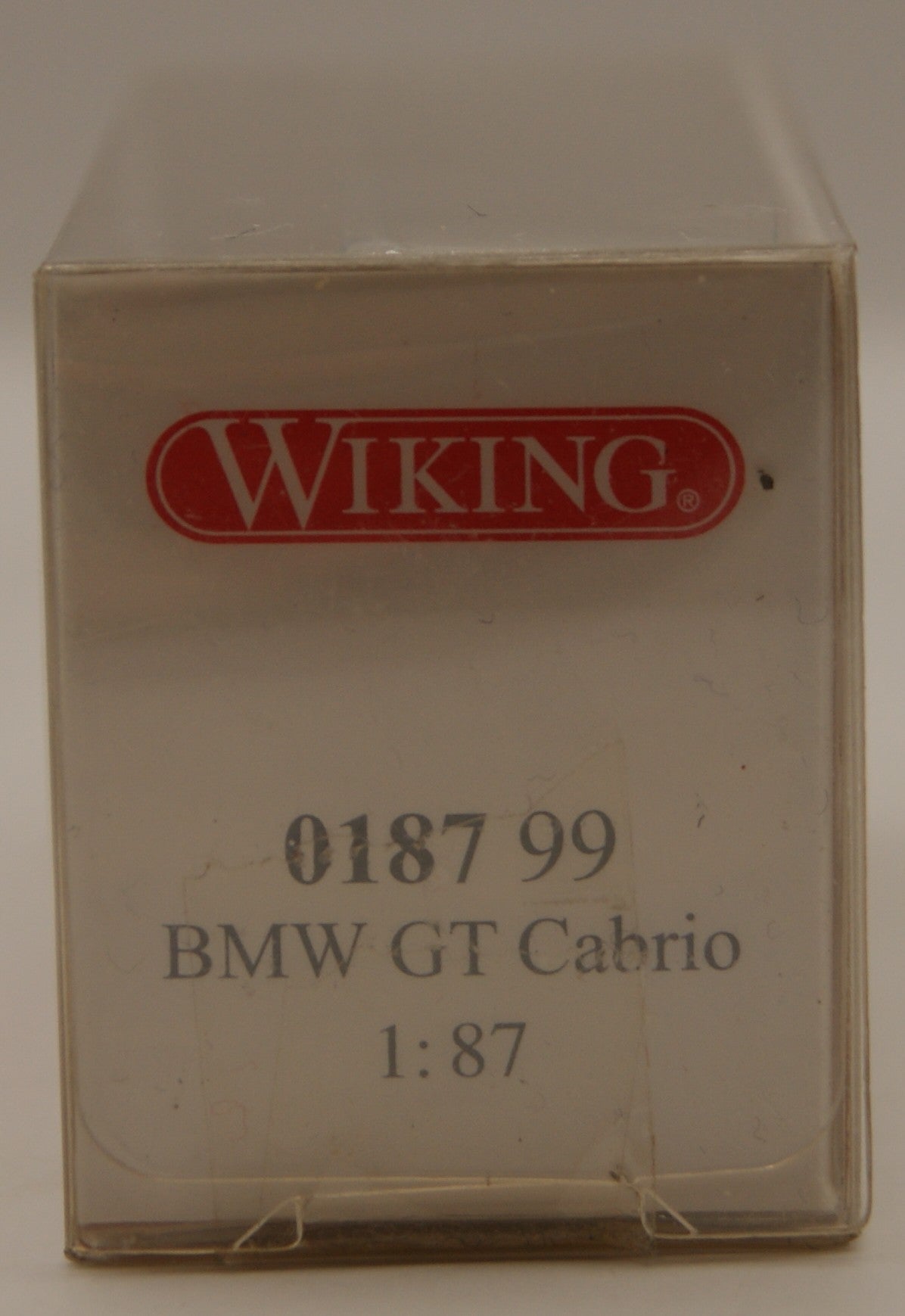 Wiking 0187 99 BMW 1600 GT Cabrio Silber 1:87 H0 OVP