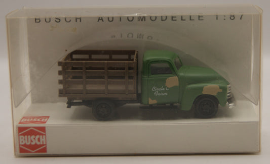 Busch 48208 Chevrolet Pick-up „Circle C Farm“ Farm Truck 1950er H0 1:87 OVP