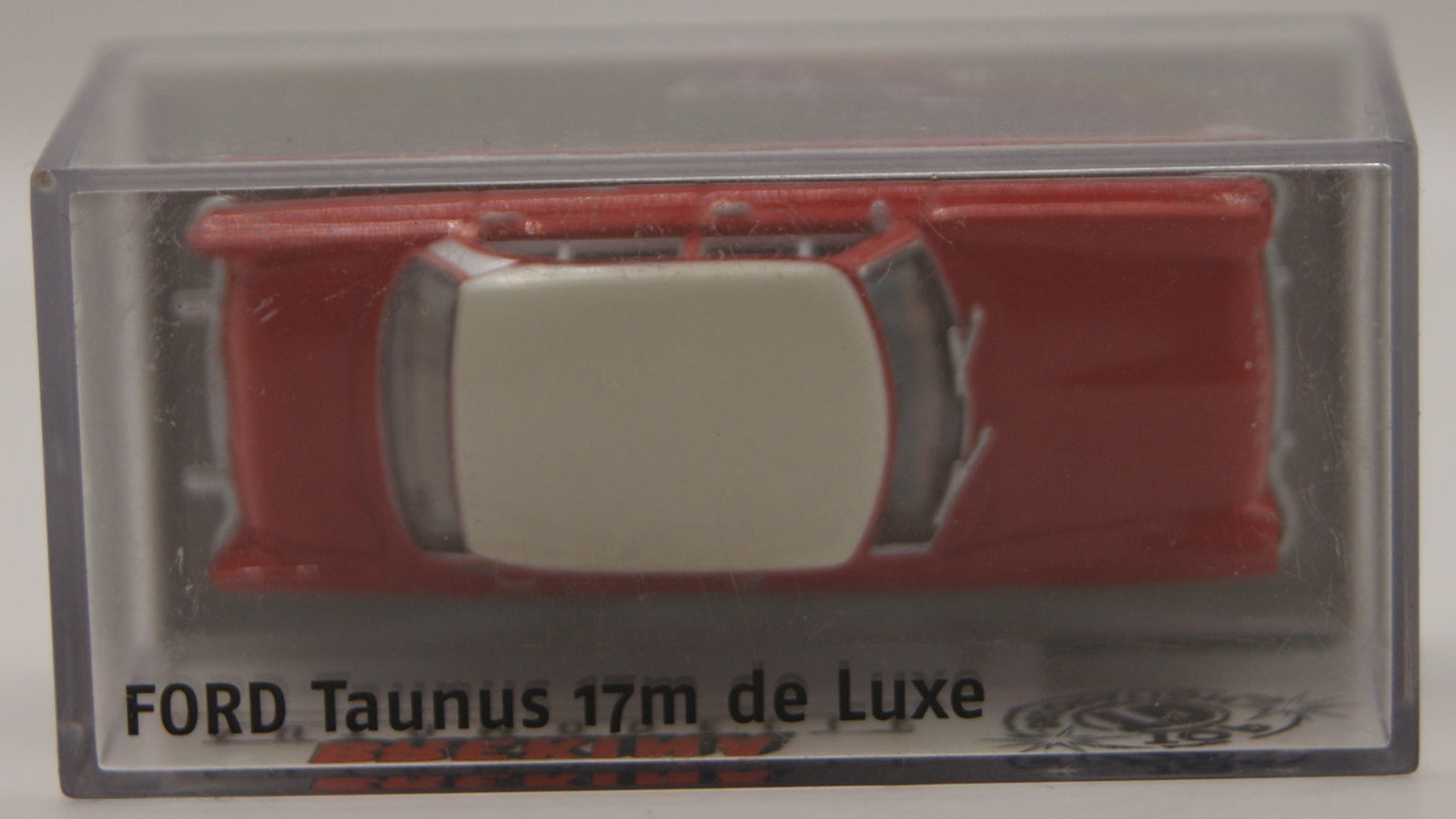 Brekina 19052 Ford Taunus 17M de Luxe Rot/Weiß H0 1:87 OVP