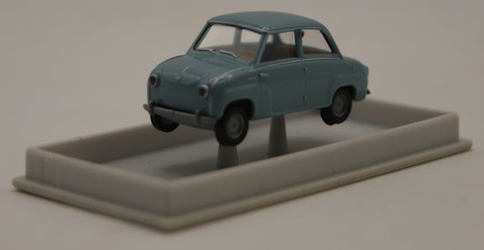 Brekina 27802 Goggomobil Limousine Himmelblau / Graublau H0 1:87 OVP