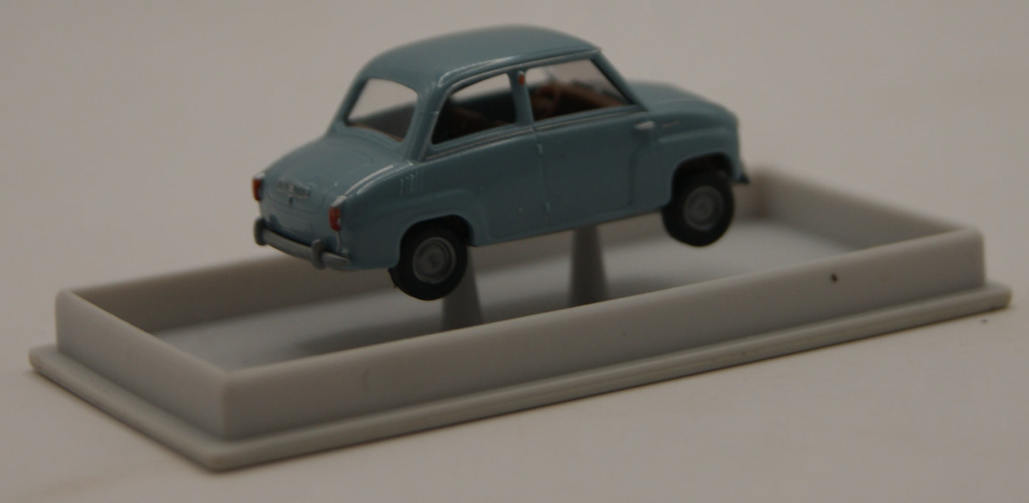 Brekina 27802 Goggomobil Limousine Himmelblau / Graublau H0 1:87 OVP