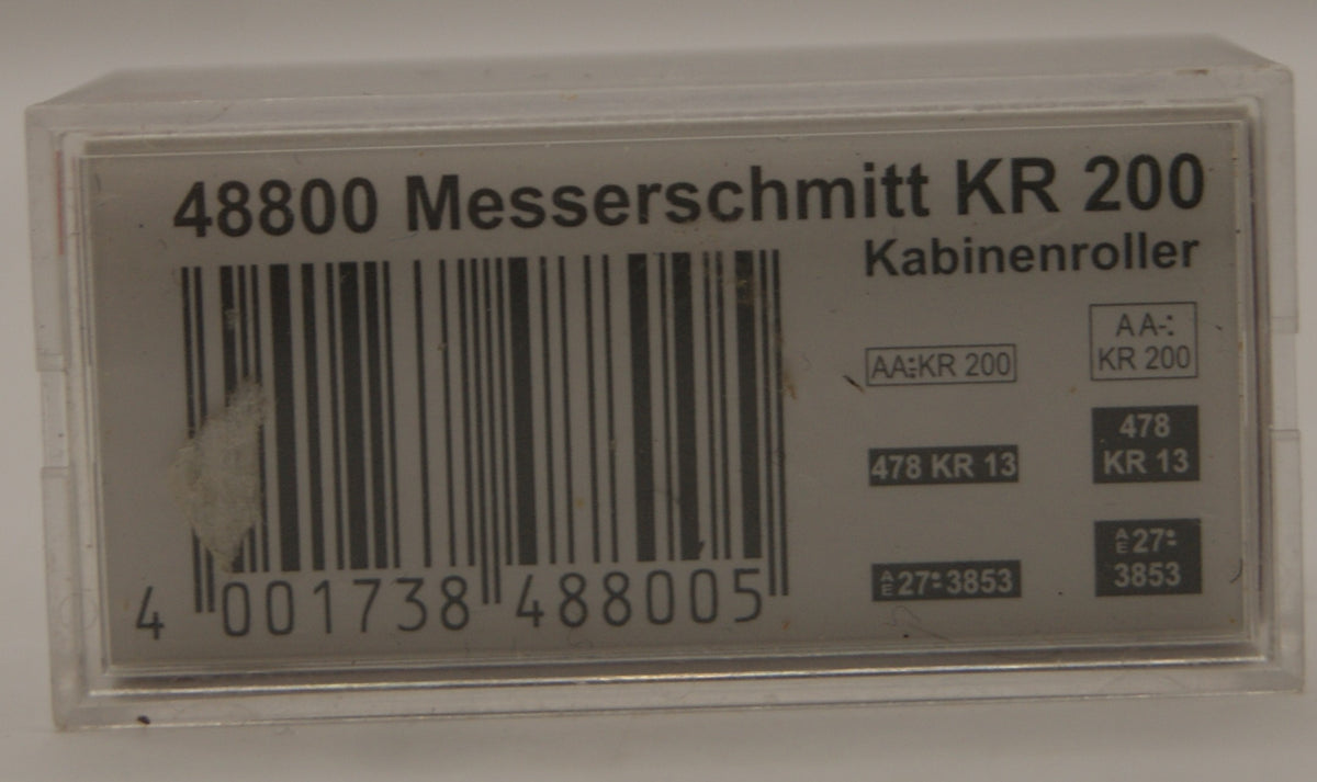 Busch 48800 Messerschmitt KR 200 Kabinenroller Blau H0 1:87 OVP