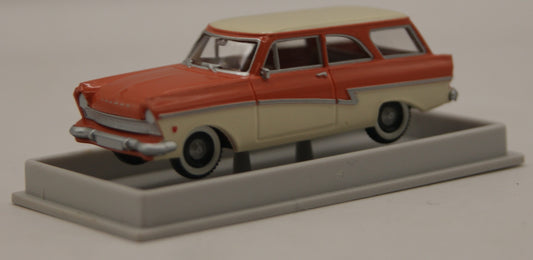 Brekina 19062 Ford Taunus 17M Kombi de Luxe Orange/Beige H0 1:87 OVP