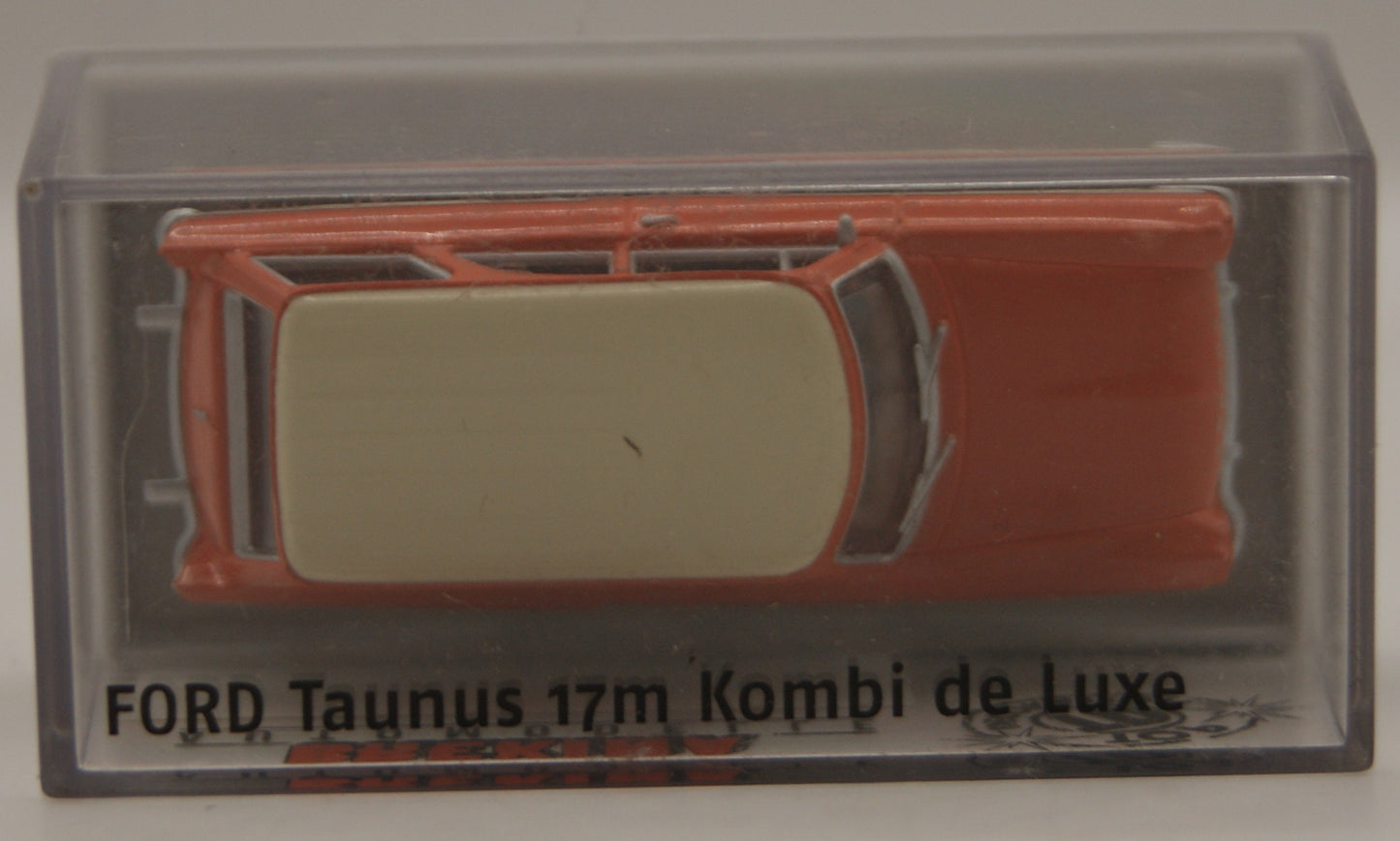 Brekina 19062 Ford Taunus 17M Kombi de Luxe Orange/Beige H0 1:87 OVP
