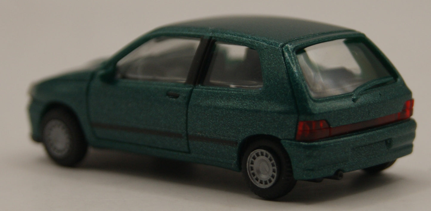 Herpa 031363 Renault Clio 16V 2-türig Atlantikgrün Metallic 1:87 H0 OVP 1993