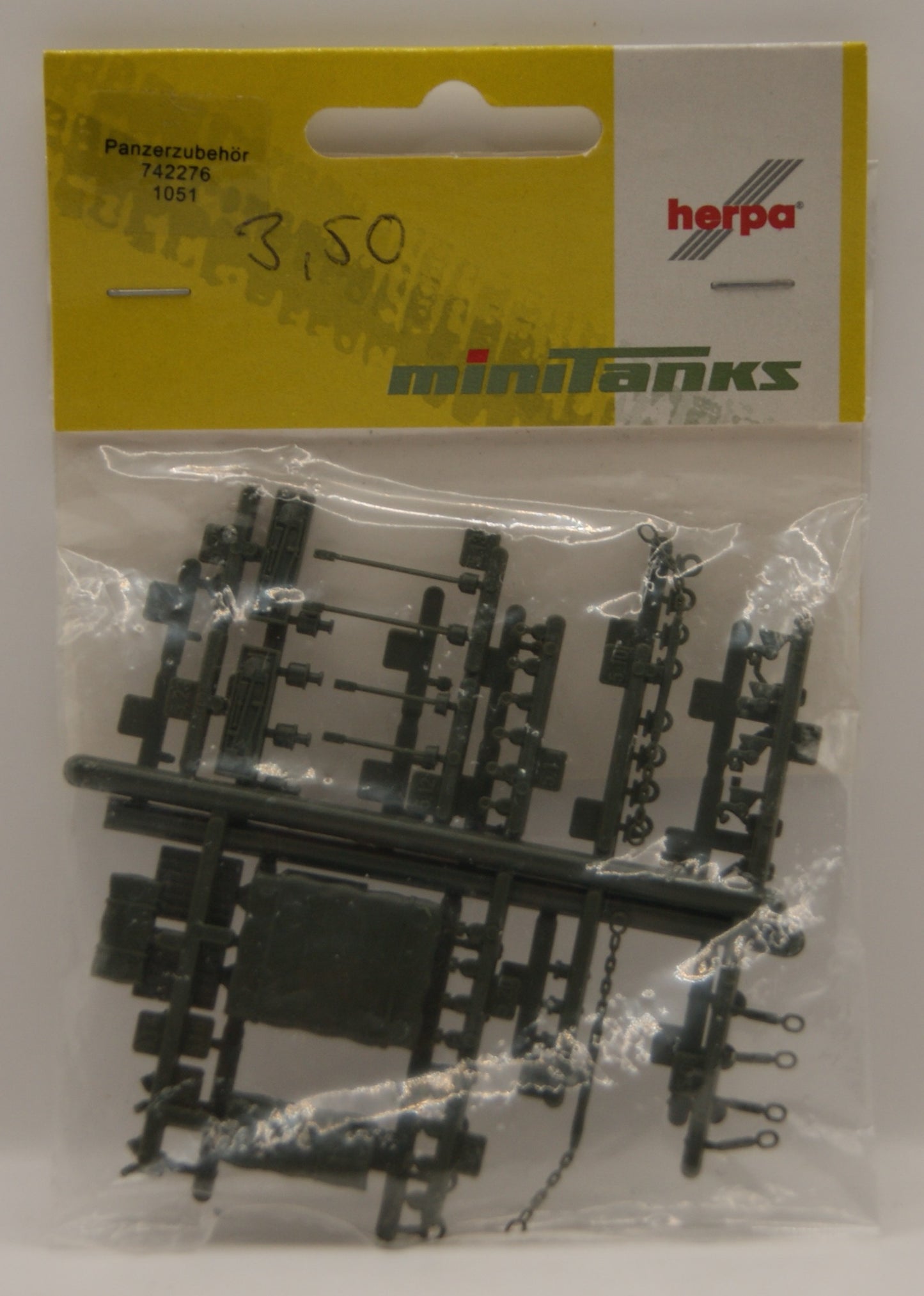 Herpa Minitanks 742276 Panzerzubehör II Roco 1051 Zubehörsatz 1:87 H0 OVP