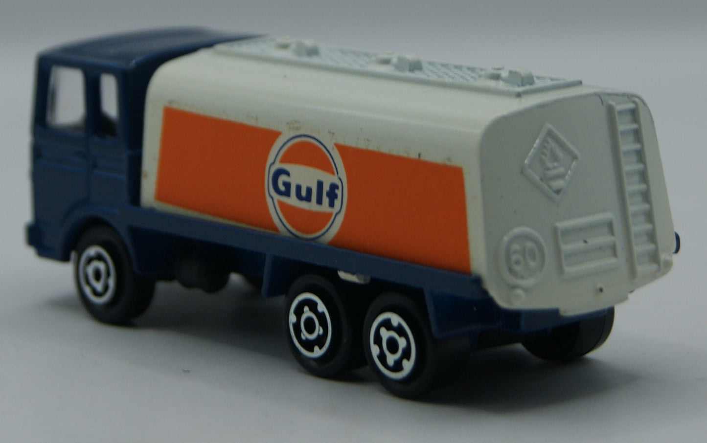 Majorette 245 Saviem Tankwagen Gulf 1:87 H0 Vintage Made in France