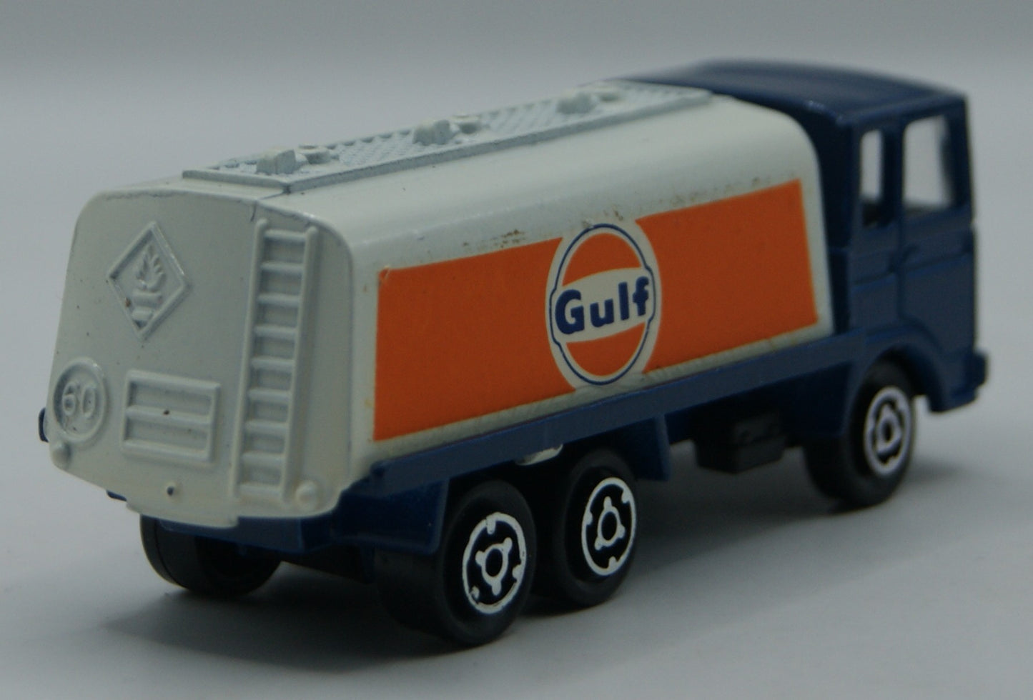 Majorette 245 Saviem Tankwagen Gulf 1:87 H0 Vintage Made in France