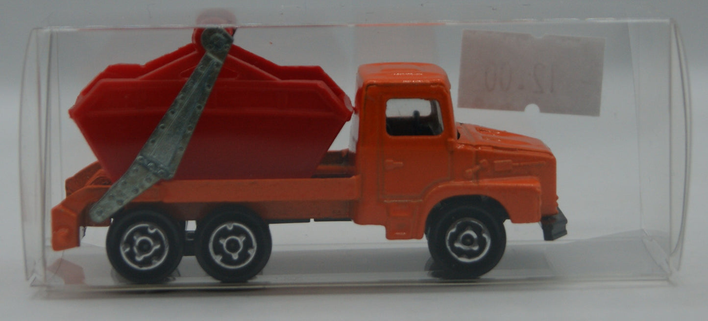 Majorette 222 Scania Multi Benne Absetzkipper orange/rot 1:100 Made in France