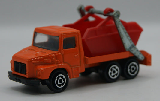 Majorette 222 Scania Multi Benne Absetzkipper orange/rot 1:100 Made in France