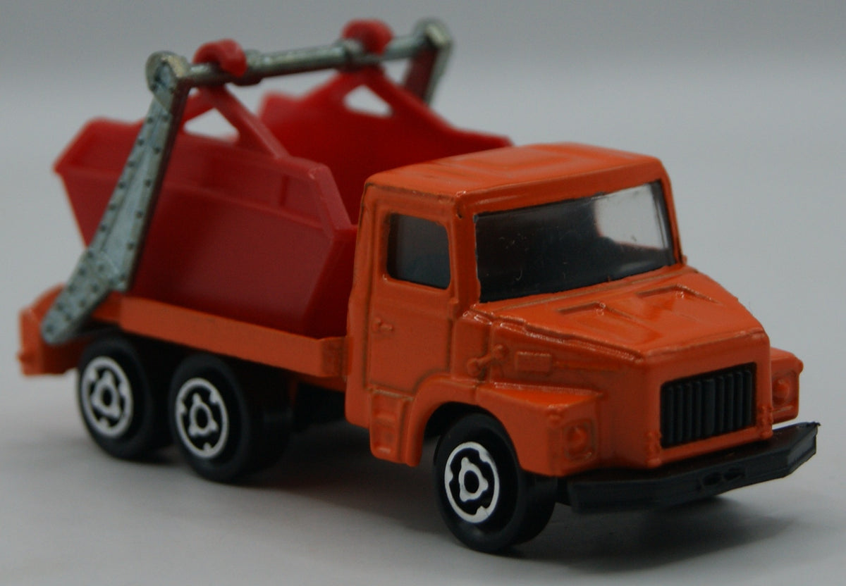 Majorette 222 Scania Multi Benne Absetzkipper orange/rot 1:100 Made in France