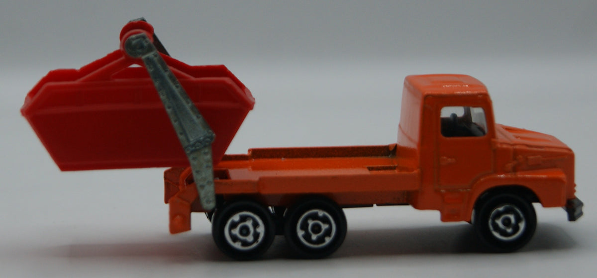 Majorette 222 Scania Multi Benne Absetzkipper orange/rot 1:100 Made in France