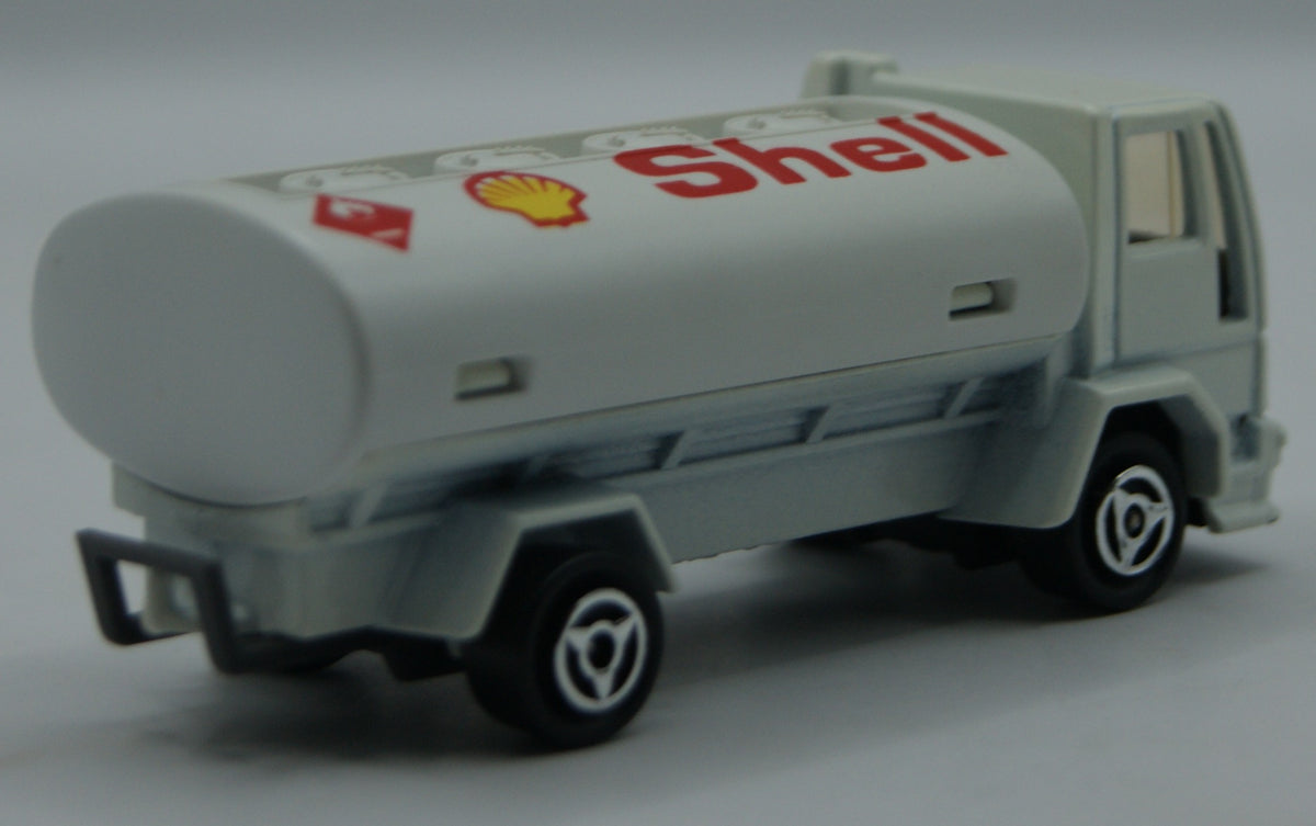 Majorette 245 Ford Cargo Tankwagen Shell weiß 1:100 Vintage Made in France