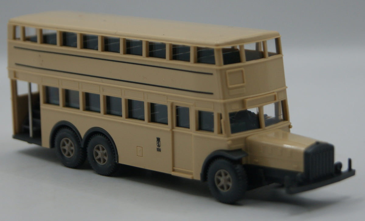 Wiking 3730 Büssing D38 Berlin Doppeldecker Bus BVG 1:87 H0 OVP + Persil Decals