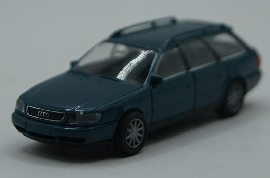 Rietze Audi A6 Avant C4 2.5 TDI blau Audi Werbemodell 1:87 H0 OVP